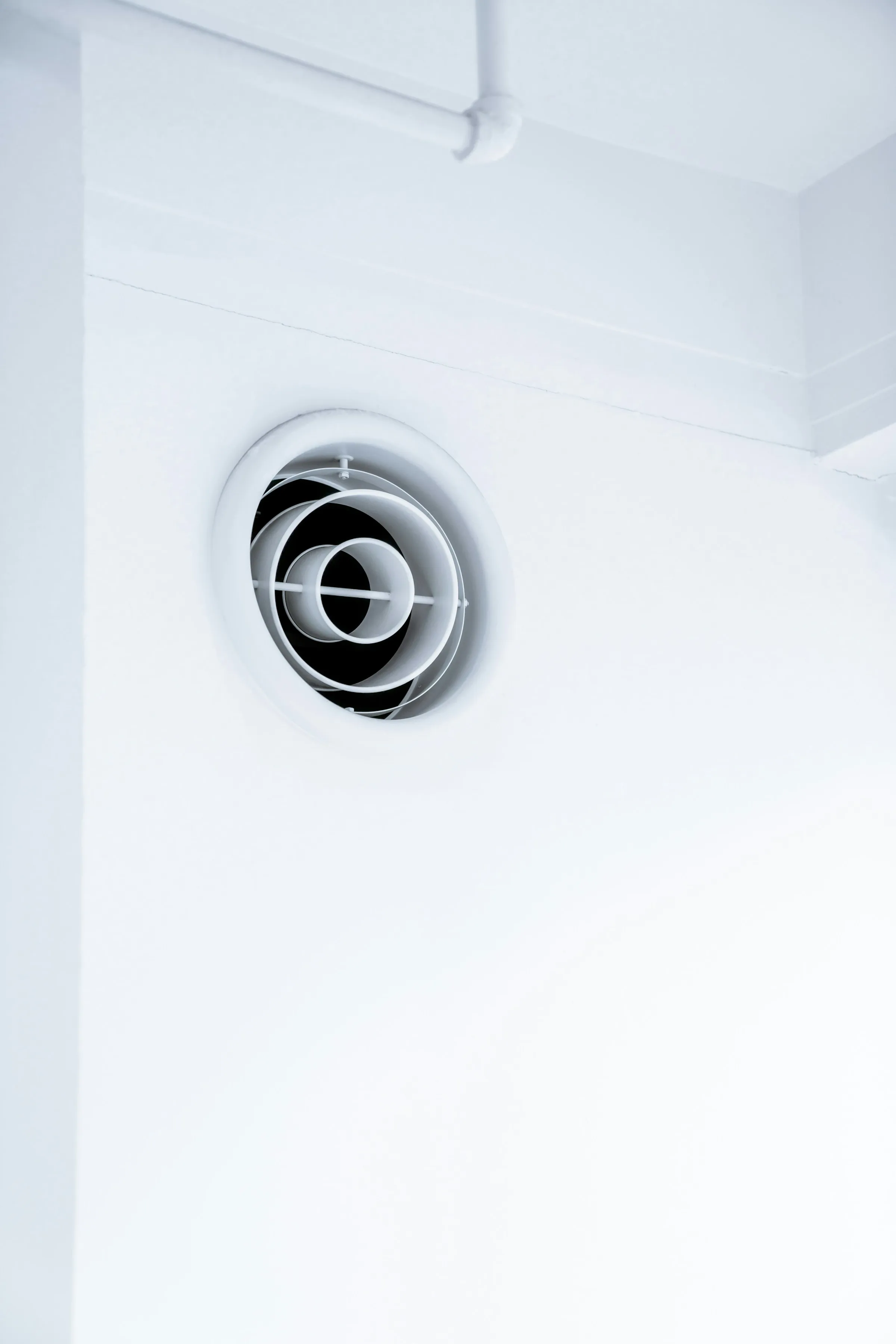 Après : Remplacement d'une bouche de ventilation encrassée